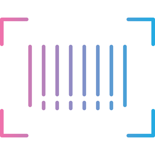 바코드 Generic gradient outline icon