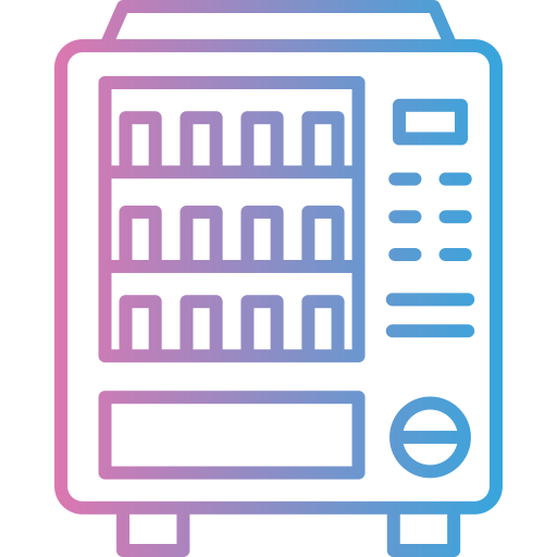 automat do sprzedaży Generic gradient outline ikona