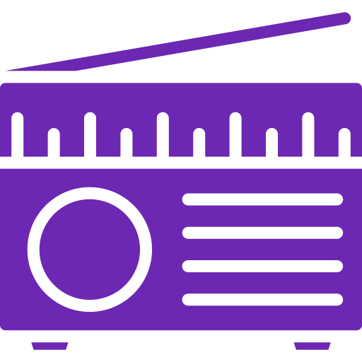 radio Generic color fill icona