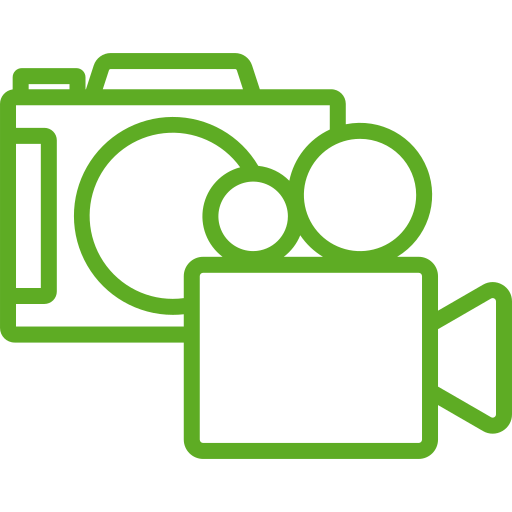 Video Camera Generic color outline icon
