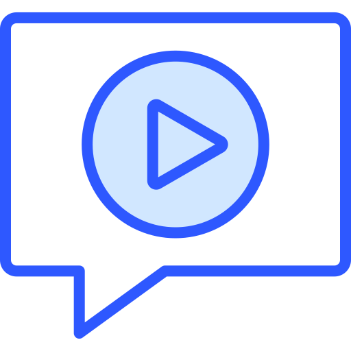 chat de video Generic color lineal-color icono
