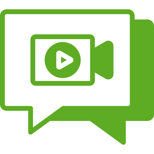 Video chat Generic color fill icon