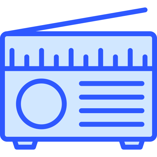radio Generic color lineal-color icono