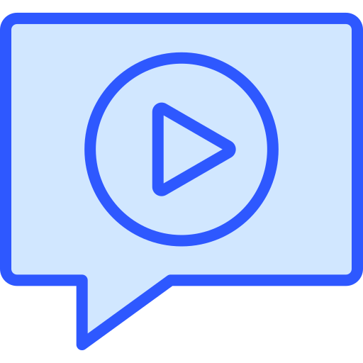 chat de video Generic color lineal-color icono