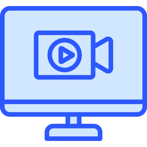 ビデオ通話 Generic color lineal-color icon