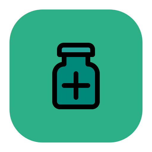 의약품 Generic Outline Color icon