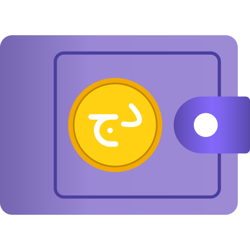 Dinar Generic gradient fill icon