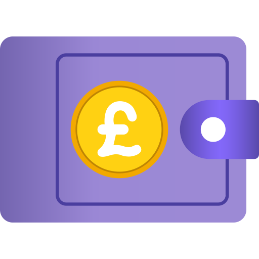 Pound Generic gradient fill icon