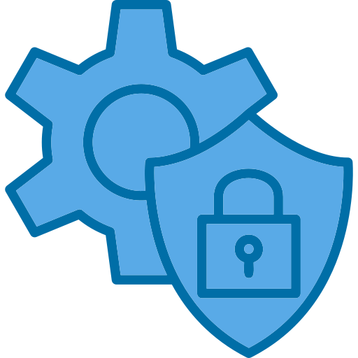 sicherheit Generic Blue icon