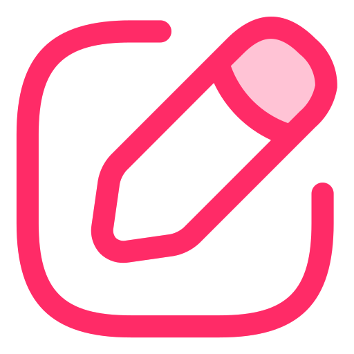 datei bearbeiten Generic Outline Color icon