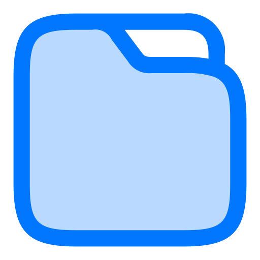 폴더 Generic Outline Color icon