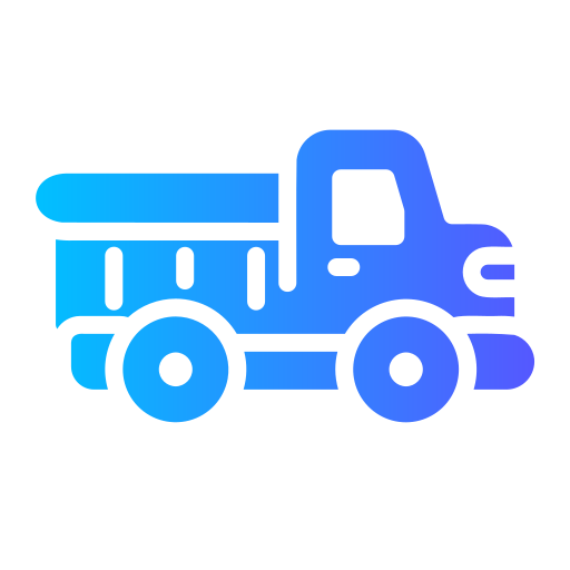 Игрушечный грузовик Generic Flat Gradient иконка