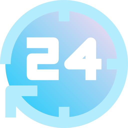 24 시간 Fatima Blue icon