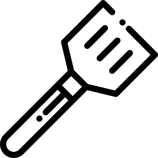 espátula Detailed Rounded Lineal icono