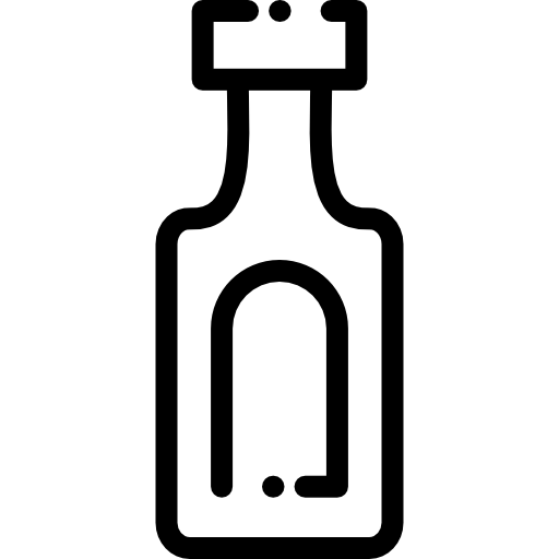 Кетчуп Detailed Rounded Lineal иконка