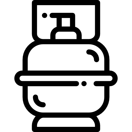가스 Detailed Rounded Lineal icon