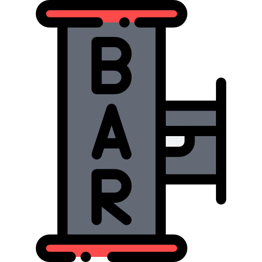 Bar Detailed Rounded Lineal color icon