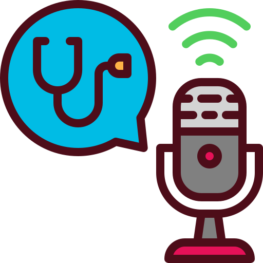 Health podcast Generic color lineal-color icon