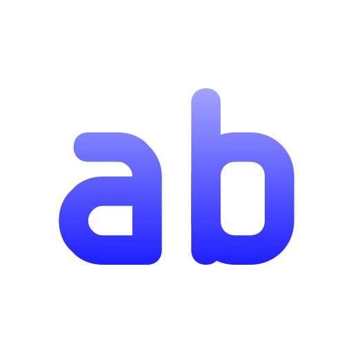 alfabet Generic Gradient icoon