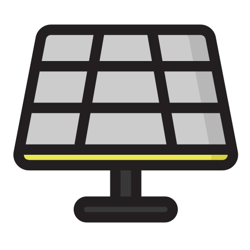 Solar Energy Generic Outline Color icon