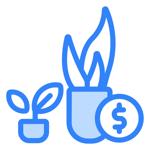 plantas Generic Blue icono