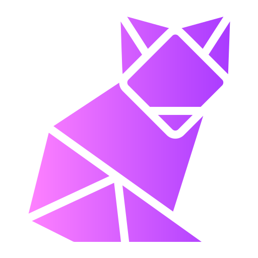 狐 Generic gradient fill icon