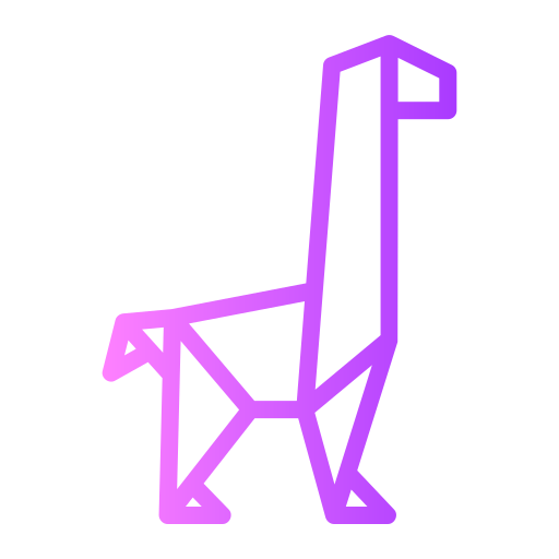 girafe Generic gradient outline Icône