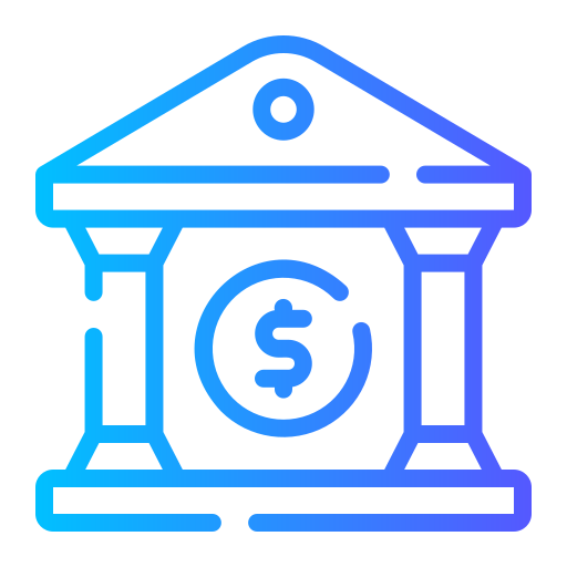 은행 Generic gradient outline icon