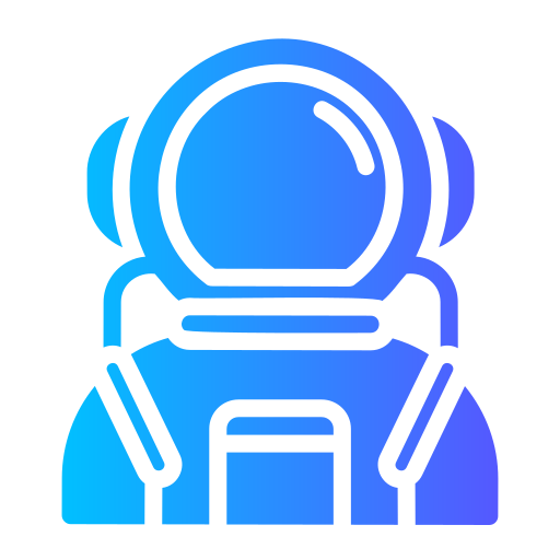 astronauta Generic gradient fill icona