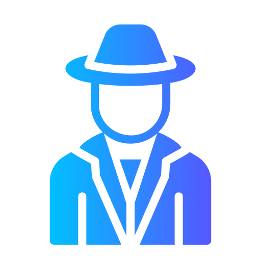 detective Generic gradient fill icono