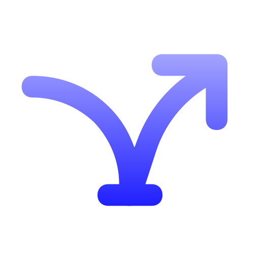 矢印 Generic Gradient icon
