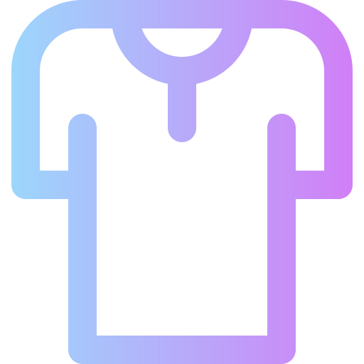 camisa Super Basic Rounded Gradient icono