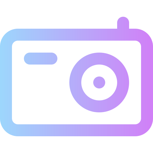 カメラ Super Basic Rounded Gradient icon