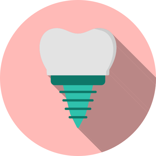 impianto dentale Generic color fill icona