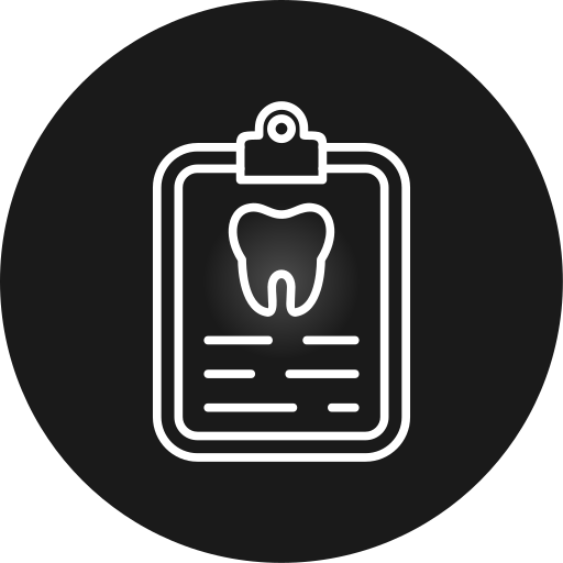 cartella dentale Generic gradient fill icona