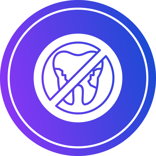 No infection Generic gradient fill icon