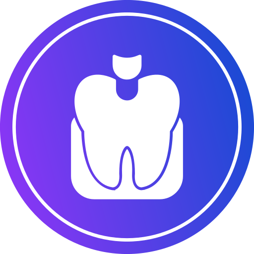 otturazioni dentali Generic gradient fill icona