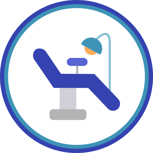 Dentist Chair Generic color fill icon