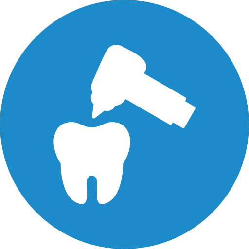 Dental drill Generic color fill icon