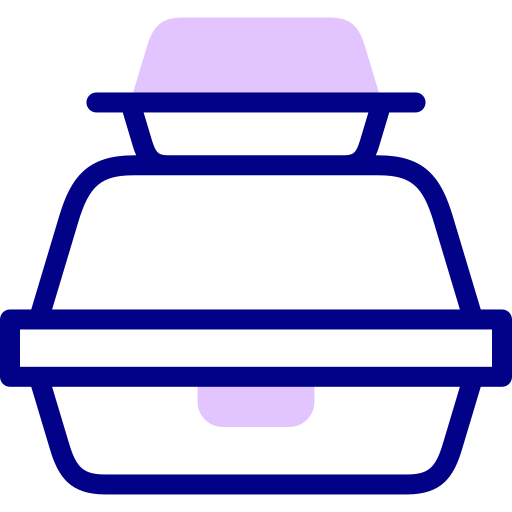 弁当箱 Detailed Mixed Lineal color icon