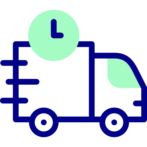 camion de livraison Detailed Mixed Lineal color Icône