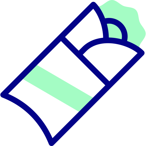 brocheta Detailed Mixed Lineal color icono