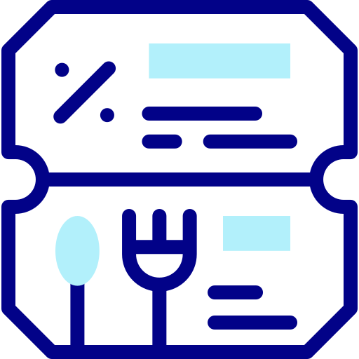 할인 Detailed Mixed Lineal color icon