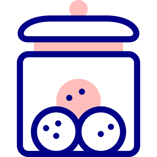 クッキー Detailed Mixed Lineal color icon