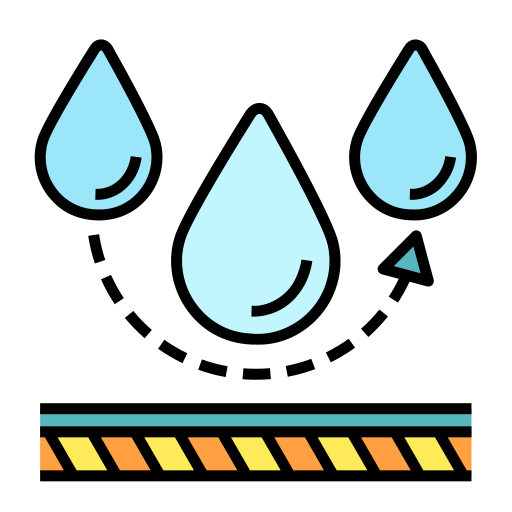 Waterproof Generic color lineal-color icon
