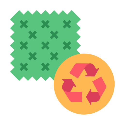 Recyclable Generic color fill icon