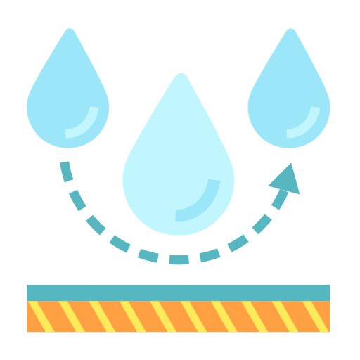 Waterproof Generic color fill icon