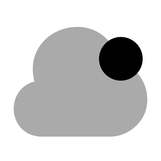 Облако Generic Grey иконка