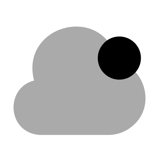 구름 Generic Grey icon