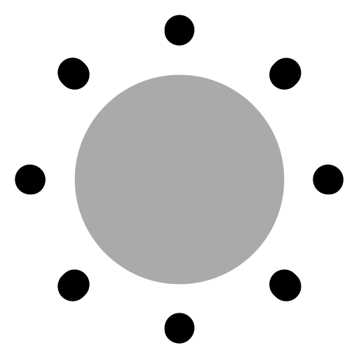 太陽 Generic Grey icon